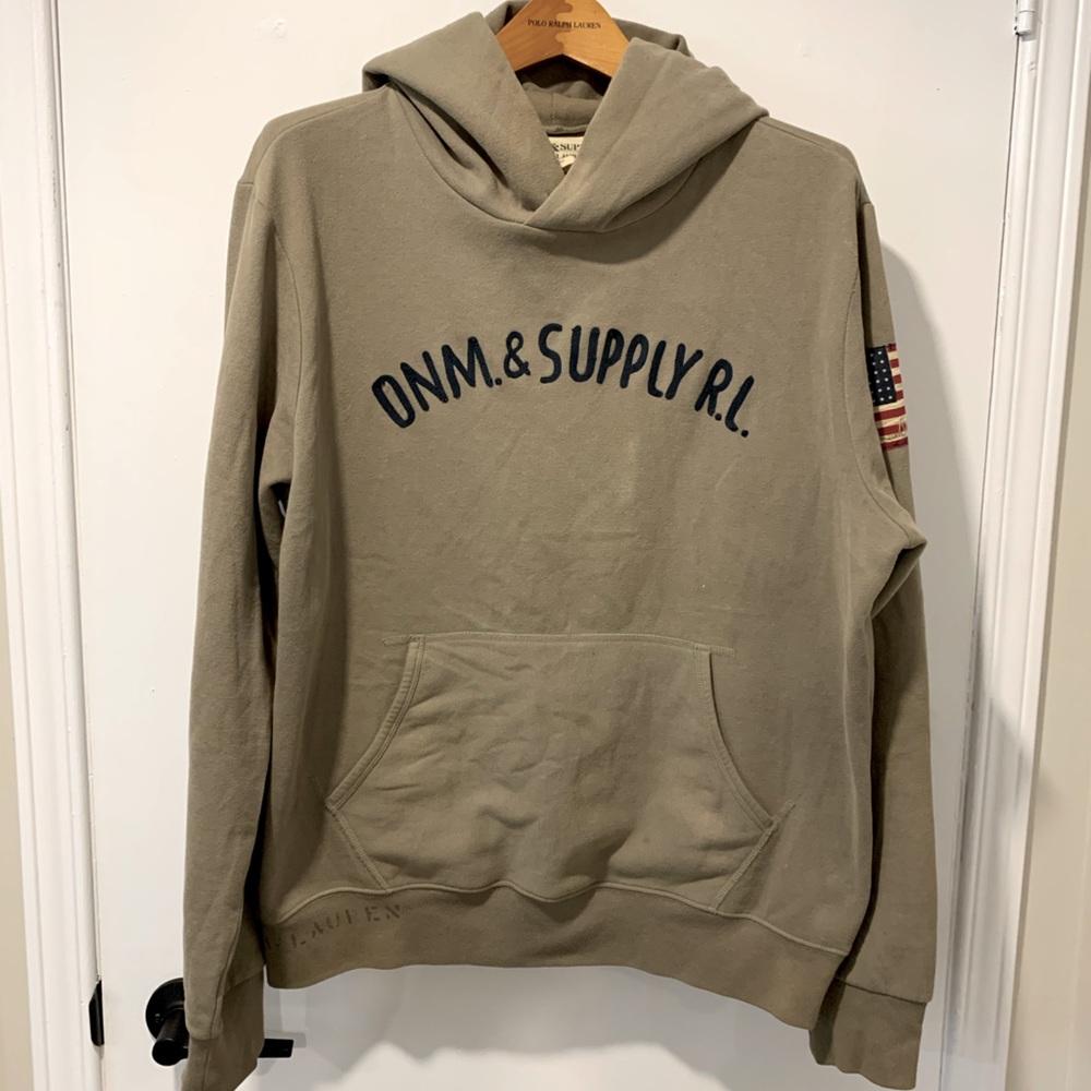 Denim & Supply Ralph Lauren Pullover Hoodie - L